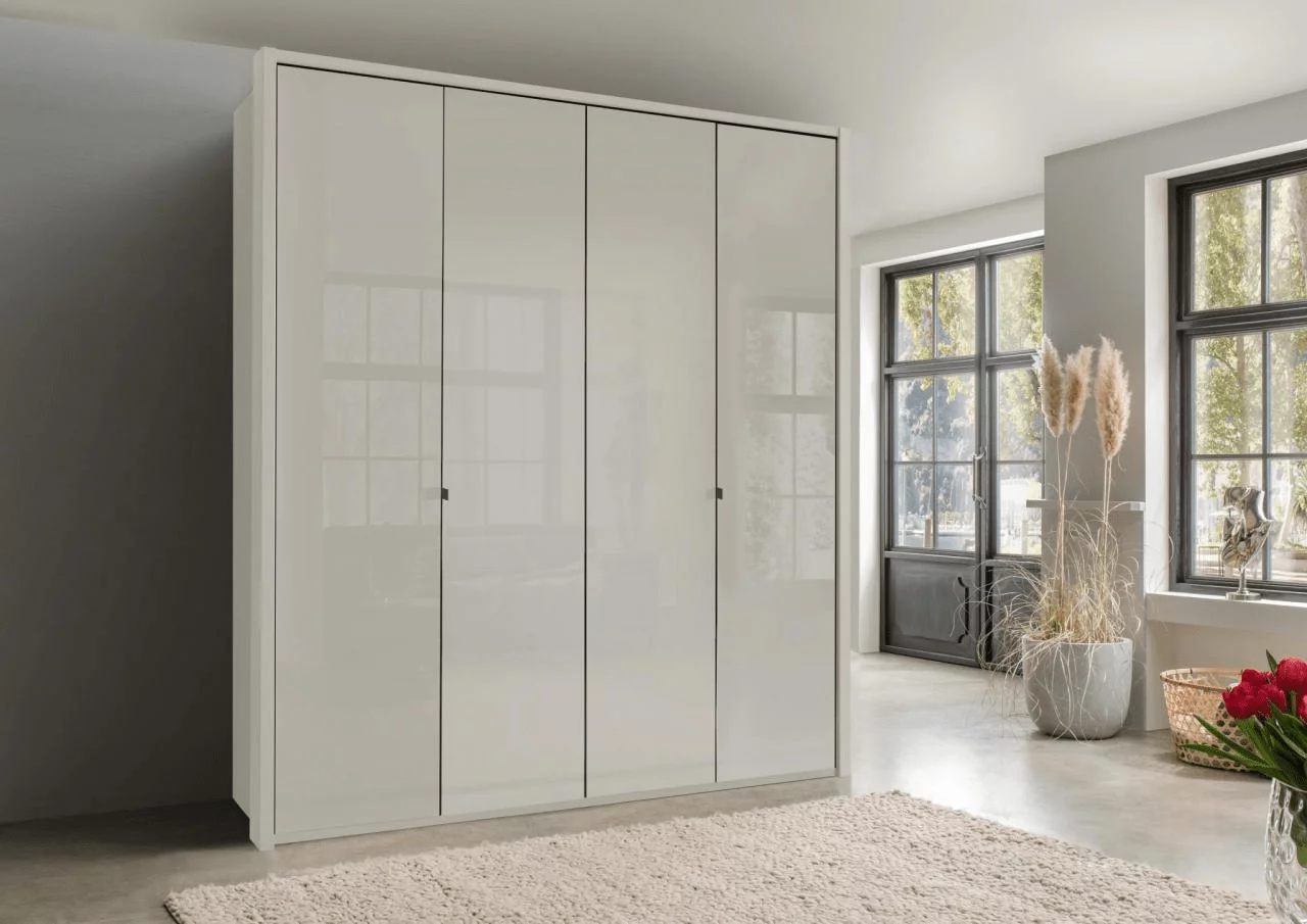 Tampa Premium Range 4 Door Hinged Wardrobe